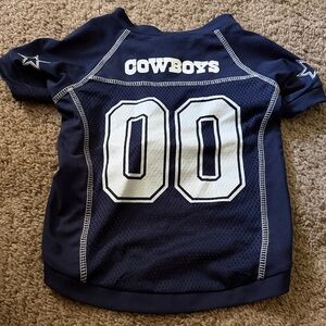 Dallas Cowboys dog large jersey